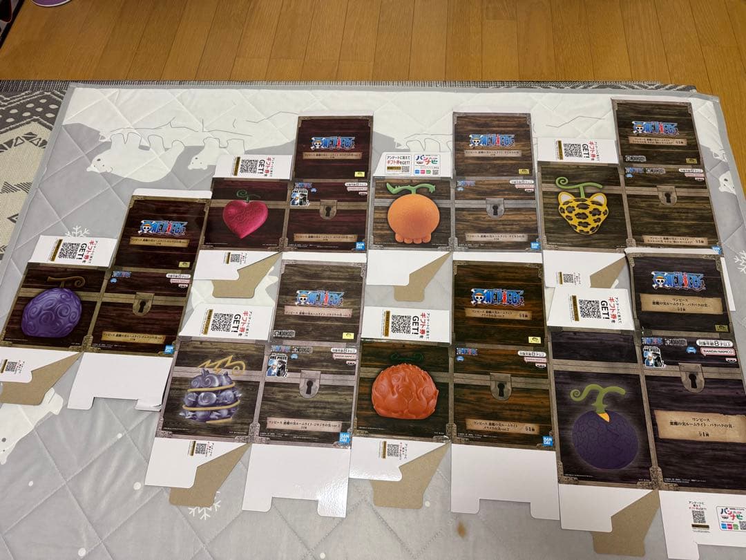 ワンピースフィギュア空箱まとめ売り