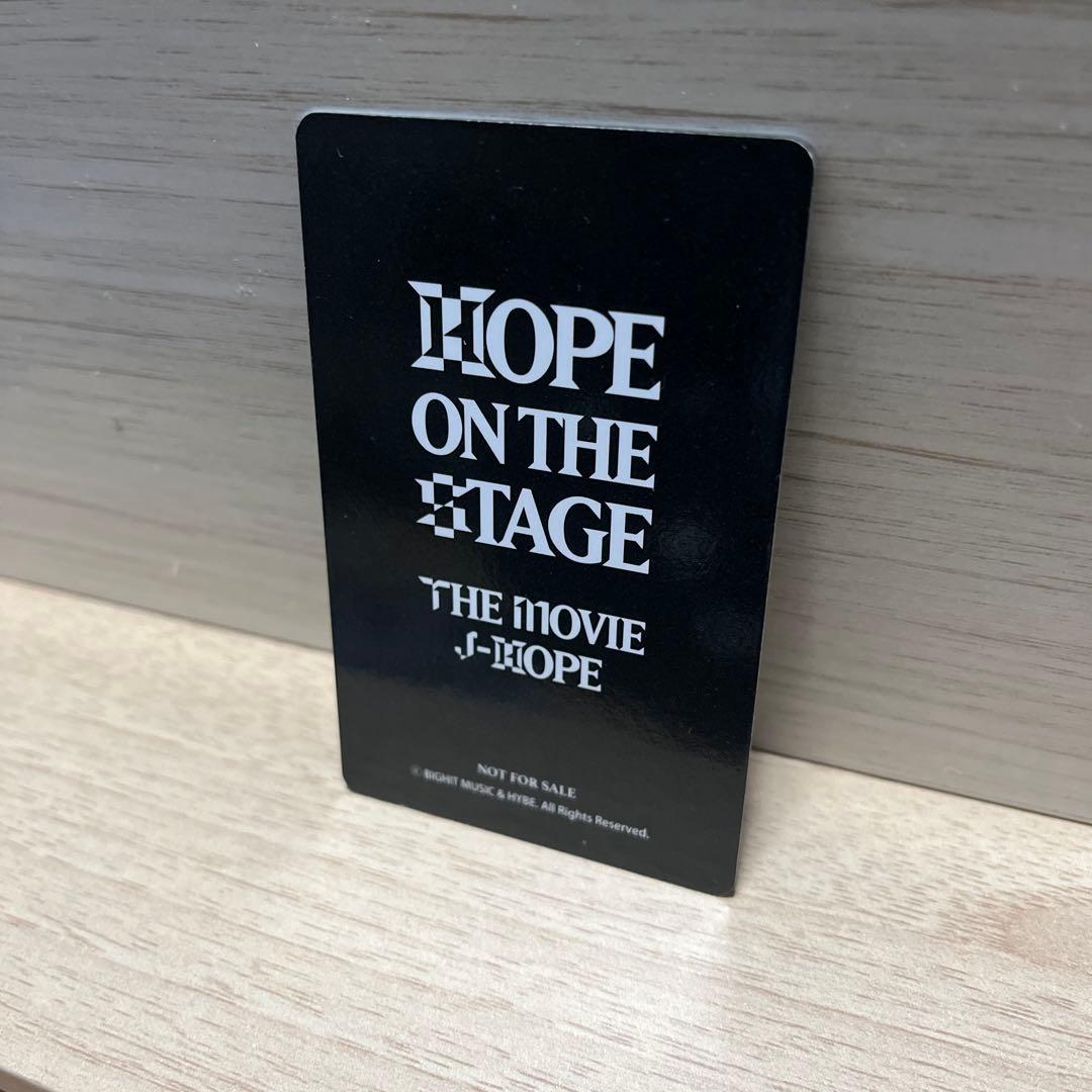BTS j-hope ホビ HOPE ON THE STAGE 映画 特典トレカ - メルカリ