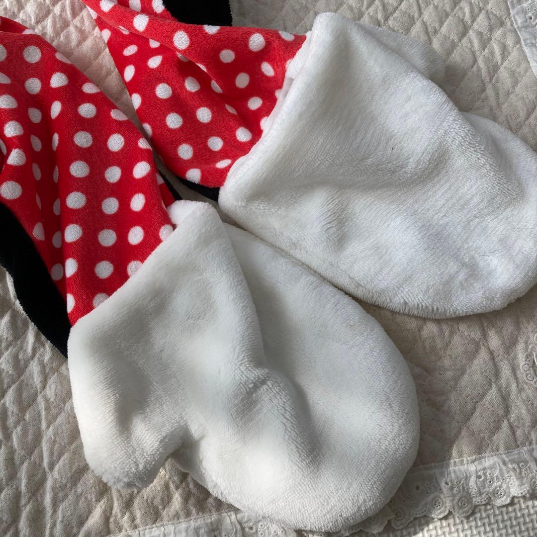 938】ディズニー ミニー マフラーキャップ - メルカリ