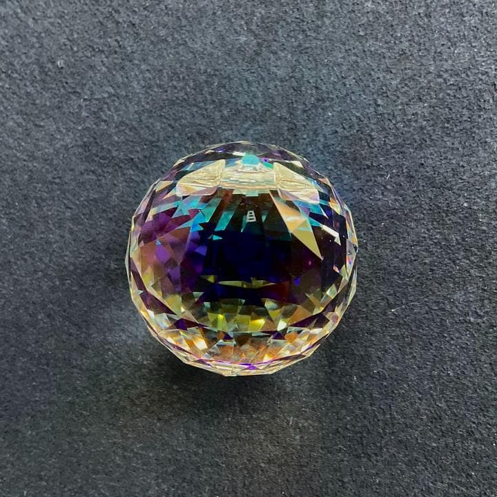 スワロフスキー 8558 ボール型 30mm ブルーAB - メルカリ