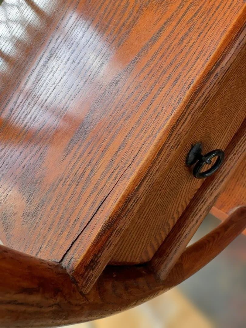 中国家具　円型　飾り棚　丸棚　シノワズリ　和風 01d108