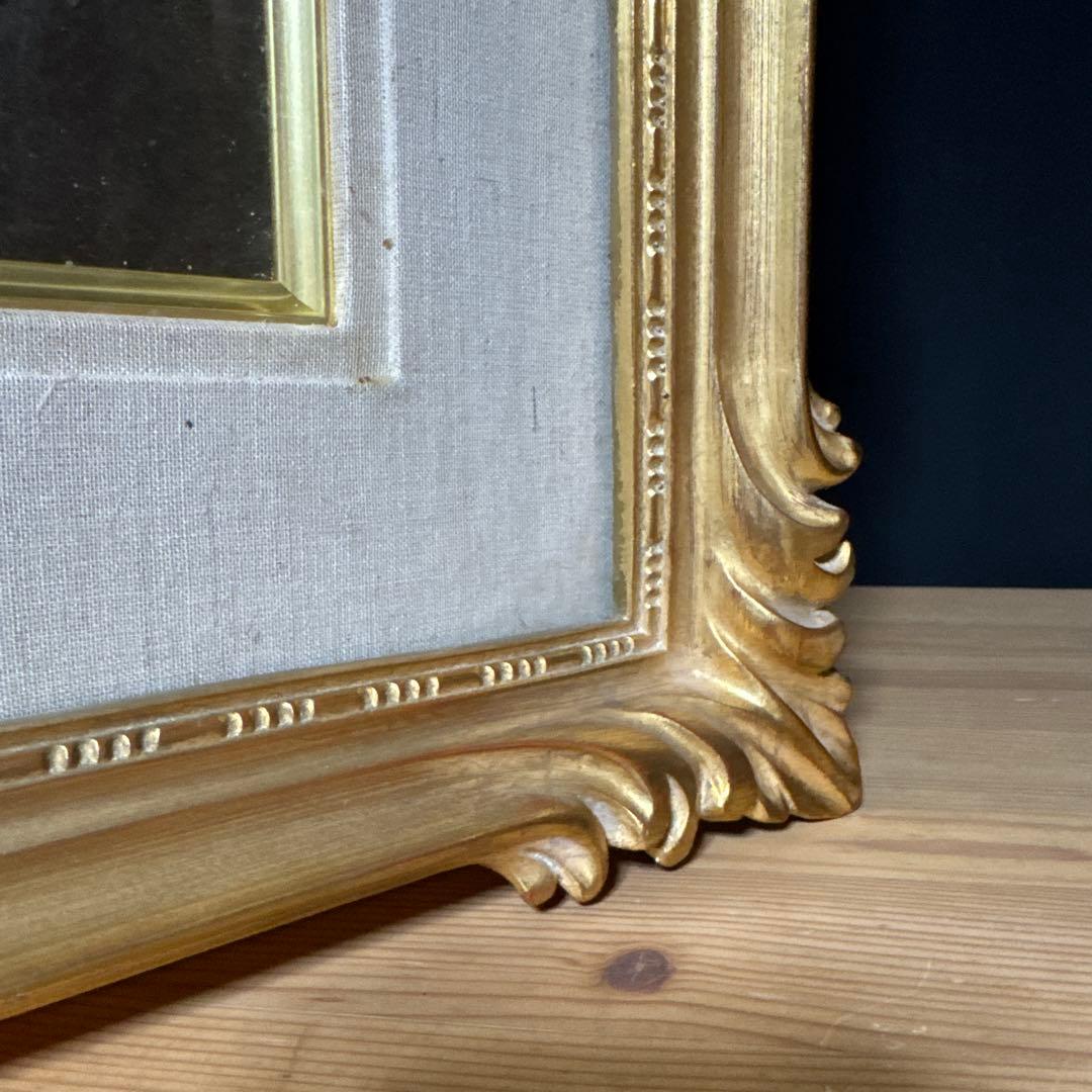 水口新一 直筆サイン入り 『穂高連峰』 F6号 油彩 額縁 ガラス - メルカリ