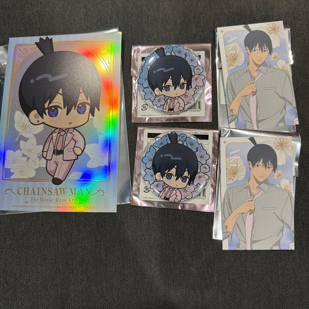 チェンソーマン サンシャインプリンスホテル フード購入特典 缶バッジ