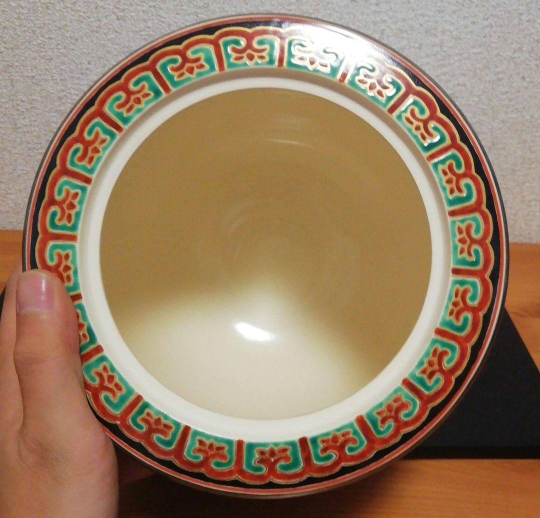 手塚大示作仁清柳橋水指共箱共布茶道具