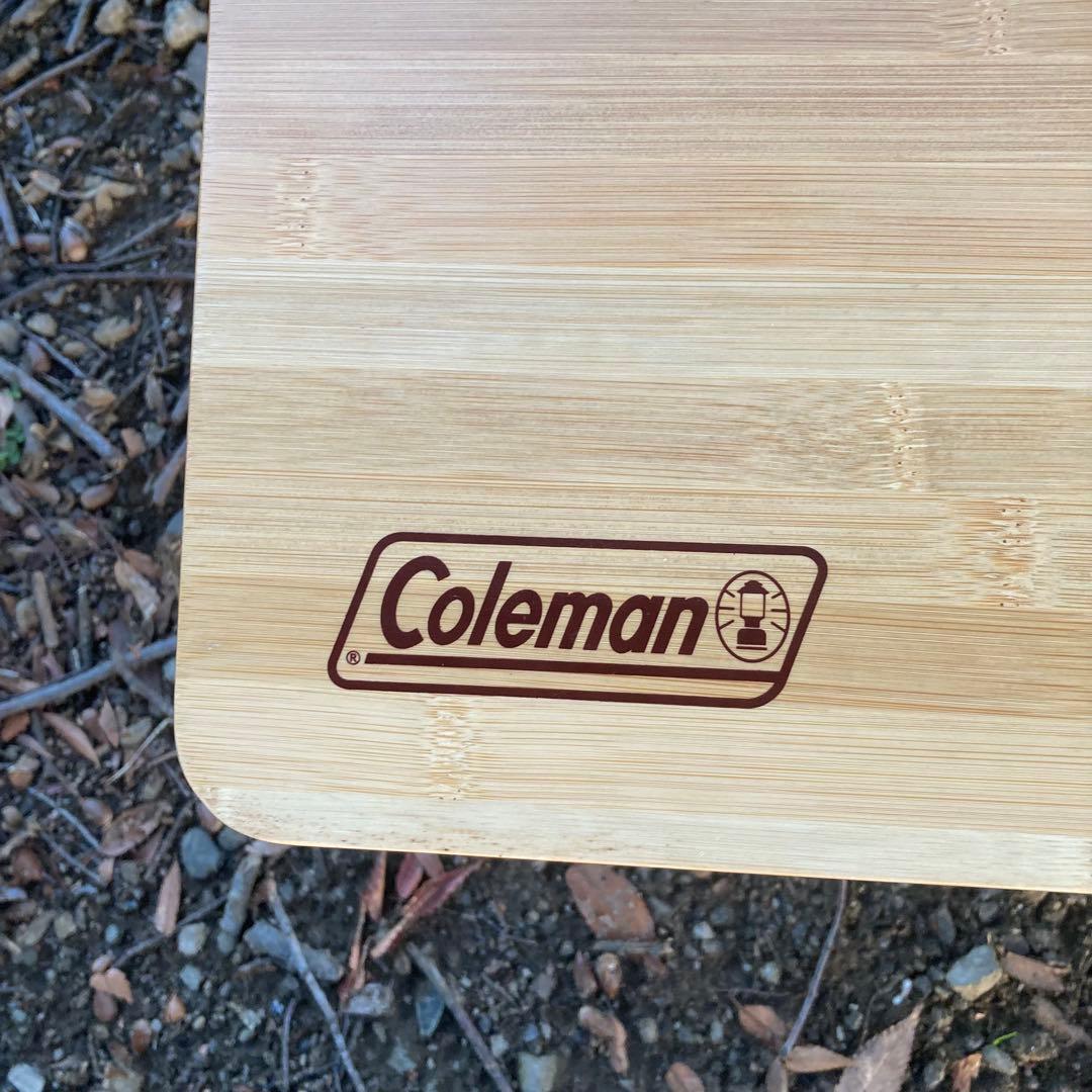 コールマン　コンフォートマスター　バンブー　ラウンジテーブル