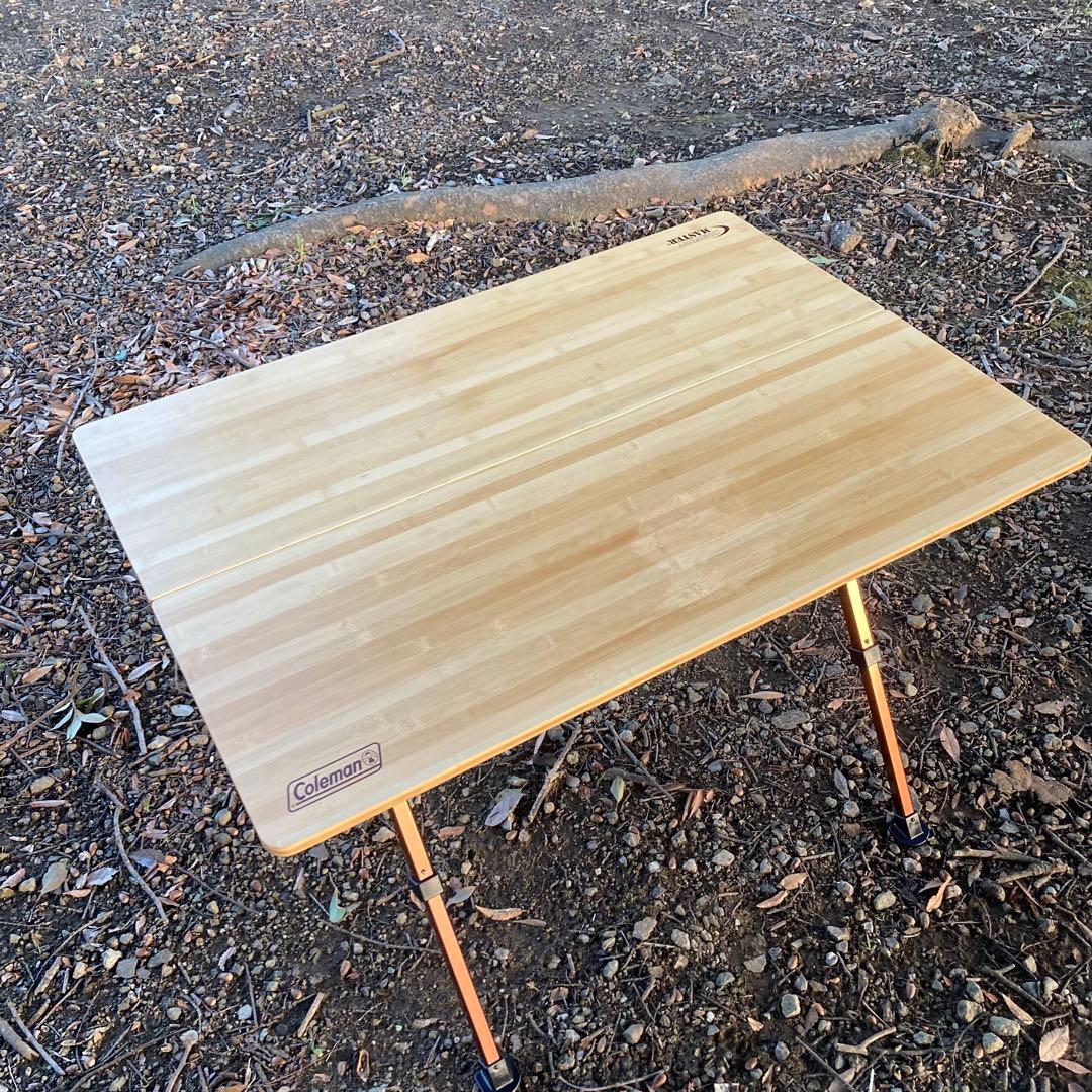 コールマン　コンフォートマスター　バンブー　ラウンジテーブル