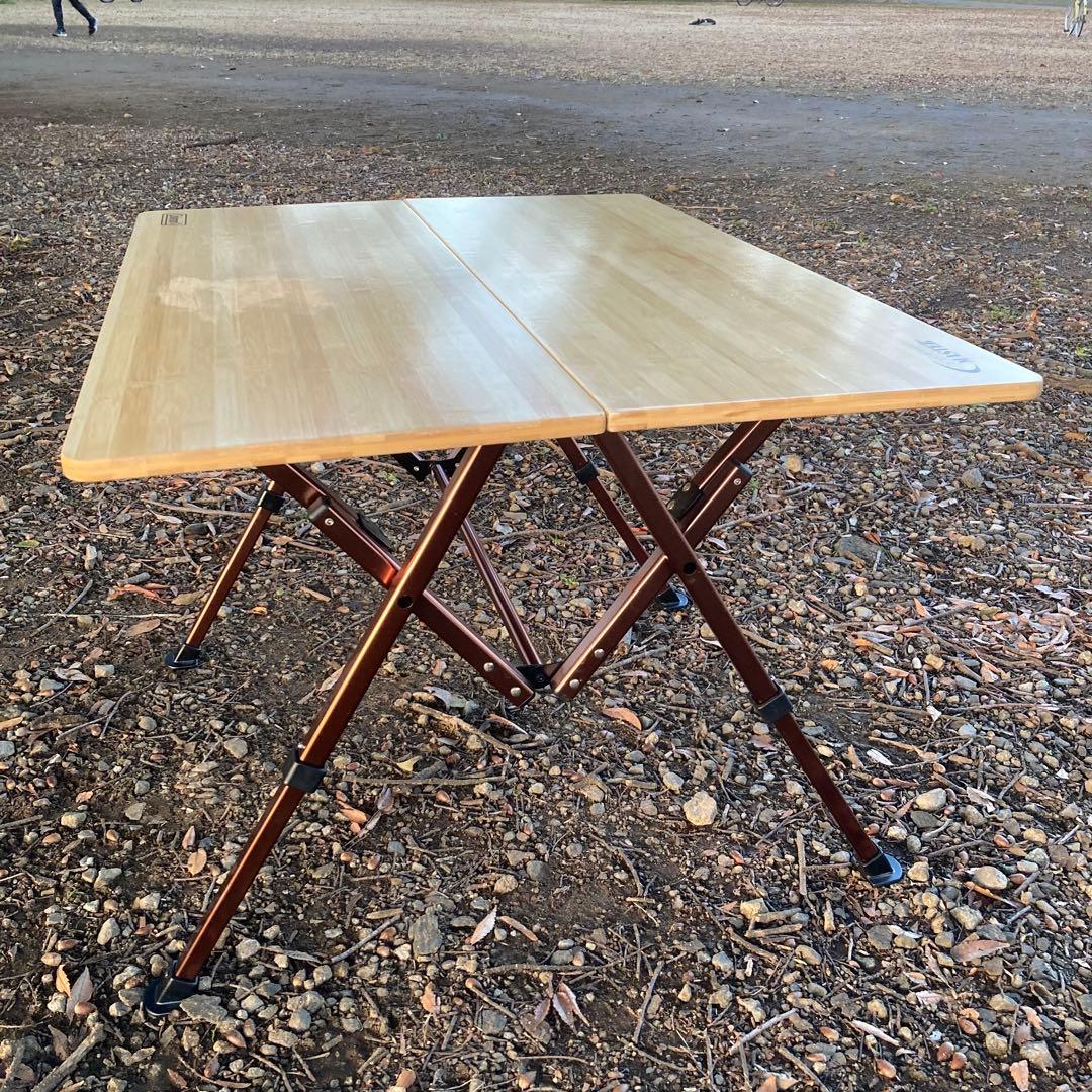 コールマン　コンフォートマスター　バンブー　ラウンジテーブル