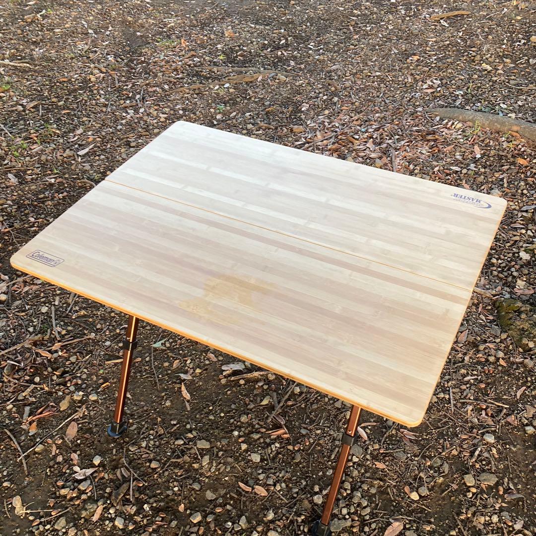 コールマン　コンフォートマスター　バンブー　ラウンジテーブル