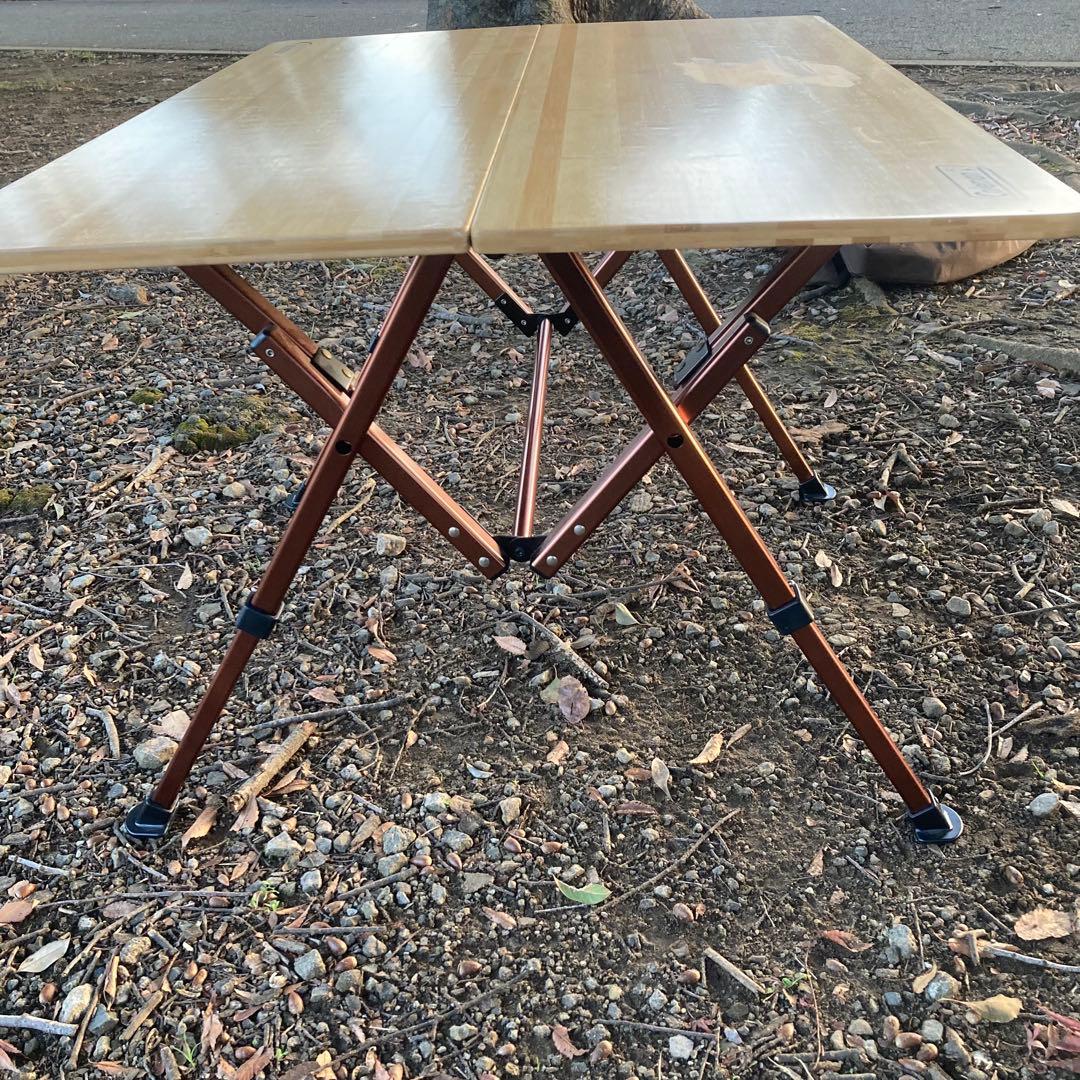 コールマン　コンフォートマスター　バンブー　ラウンジテーブル