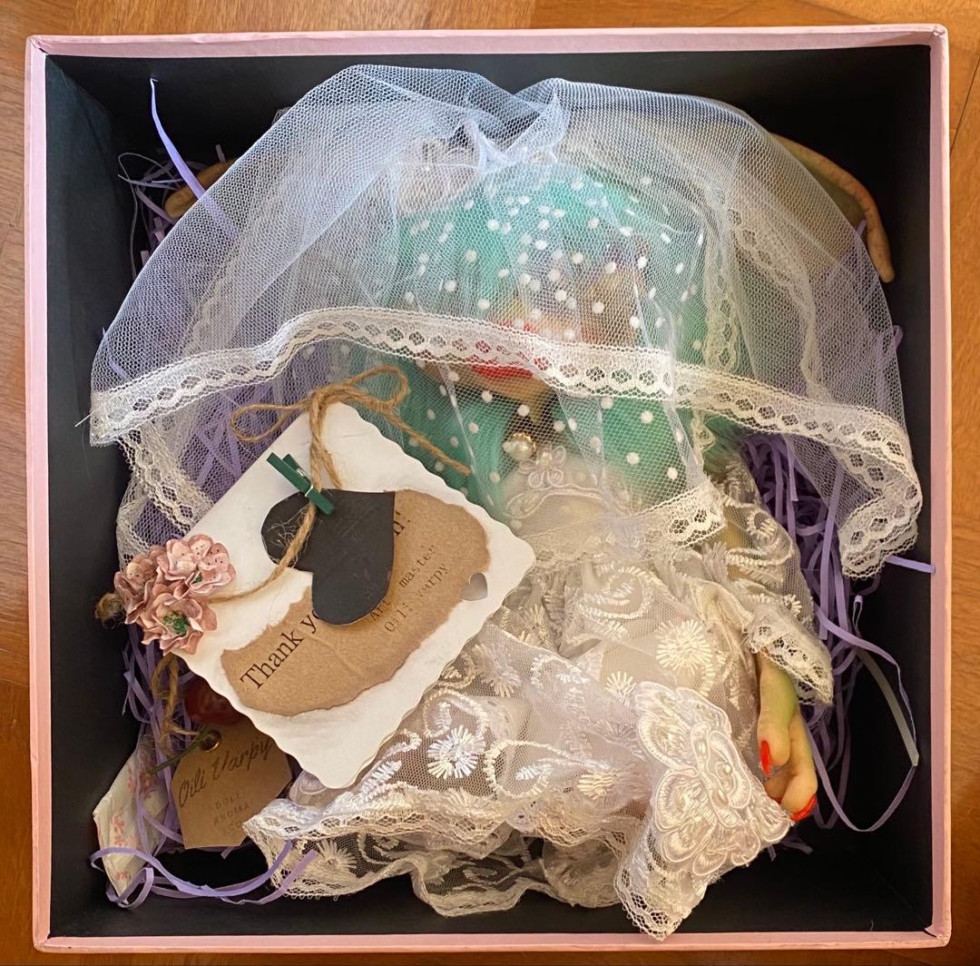 グレムリン　アートドール　海外作家様制作ぬいぐるみ　レディーグレムリン　グレタ