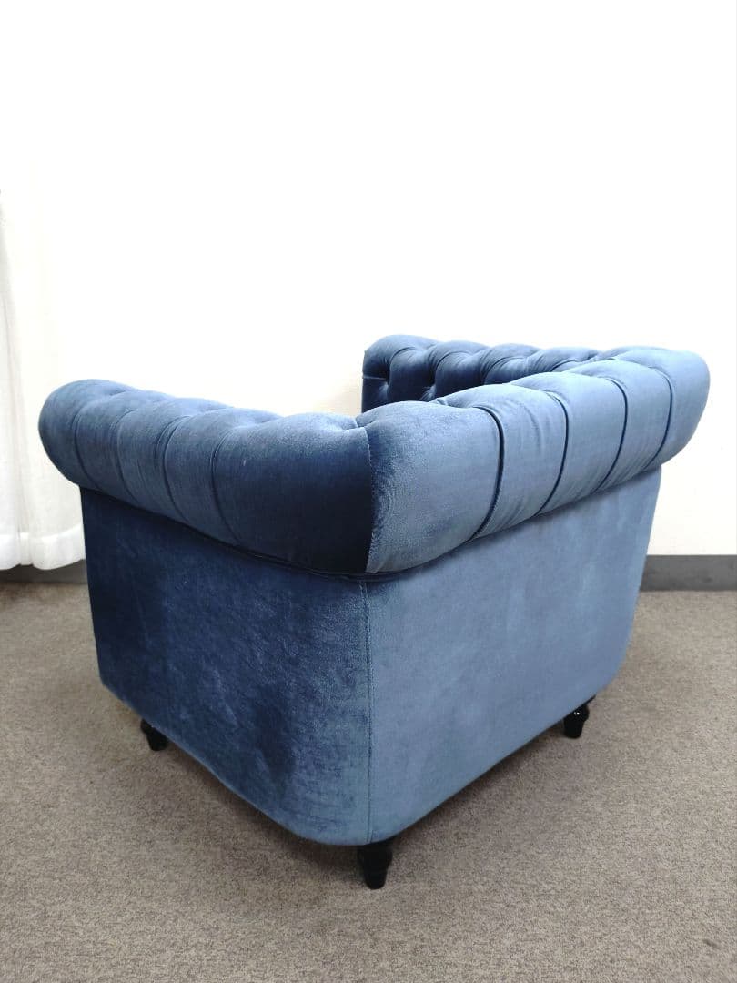 VINCENT ヴィンセント チェスターフィールド 1人掛けソファー