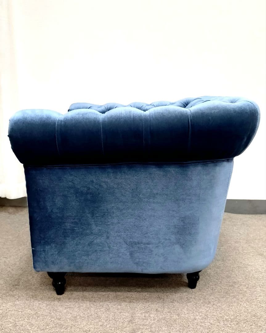 VINCENT ヴィンセント チェスターフィールド 1人掛けソファー