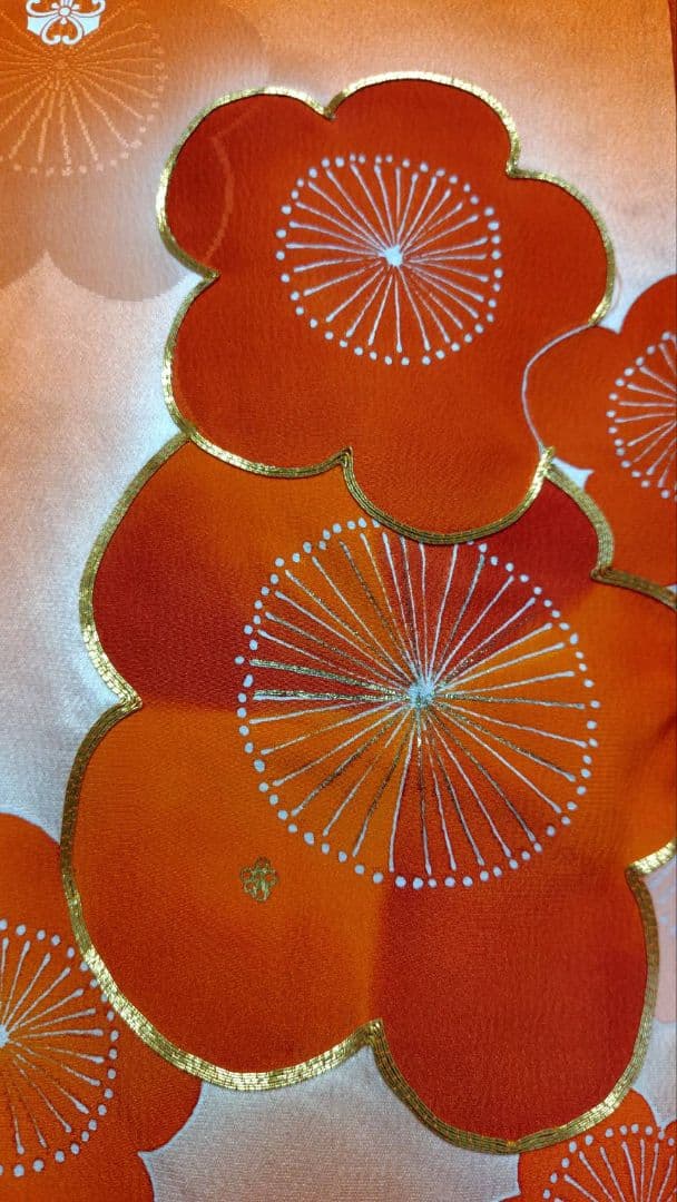 RK572子供着物3歳前後用非常に綺麗美品着丈97センチ裄丈46センチ