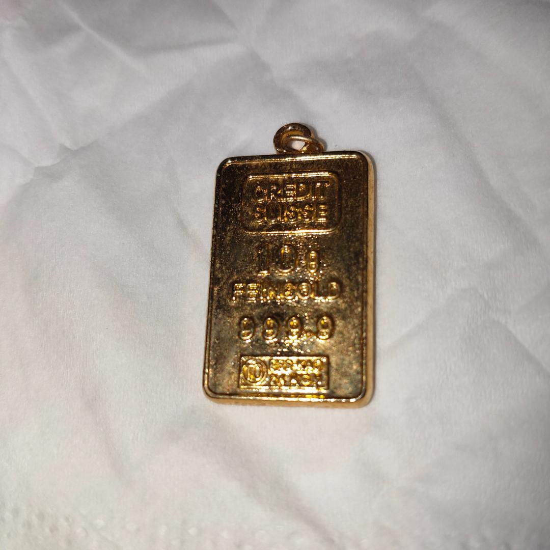 CREDIT SUISSE FEINGOLD 10g ネックレス 金メッキ - メルカリ