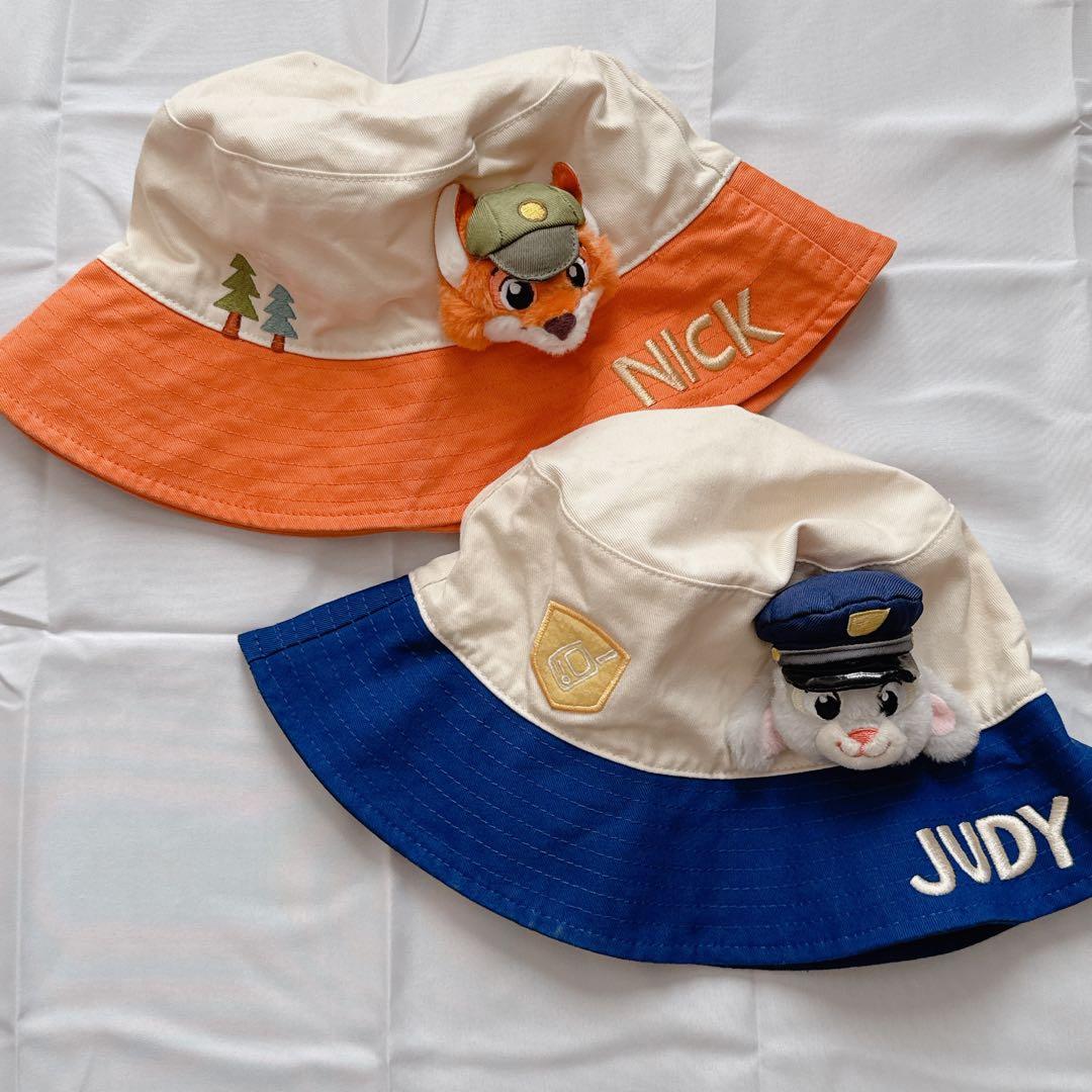 上海ディズニー ニック ジュディ ズートピア バケットハット バケハ