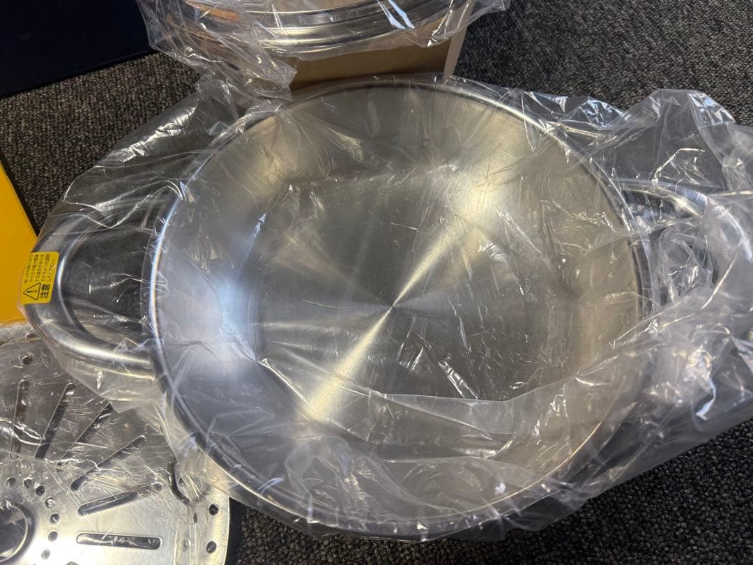 【新品】 VitaCraft マルチパン 21cm 鍋 両手鍋 蒸し器