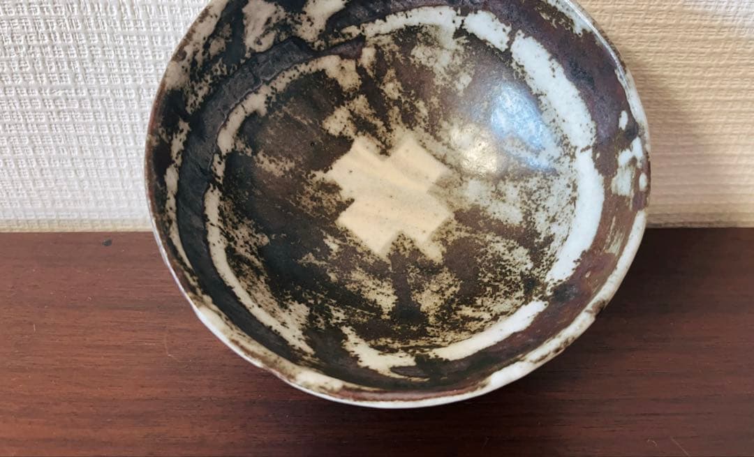 稀少品 小野哲平 クロス お茶碗　新品未使用