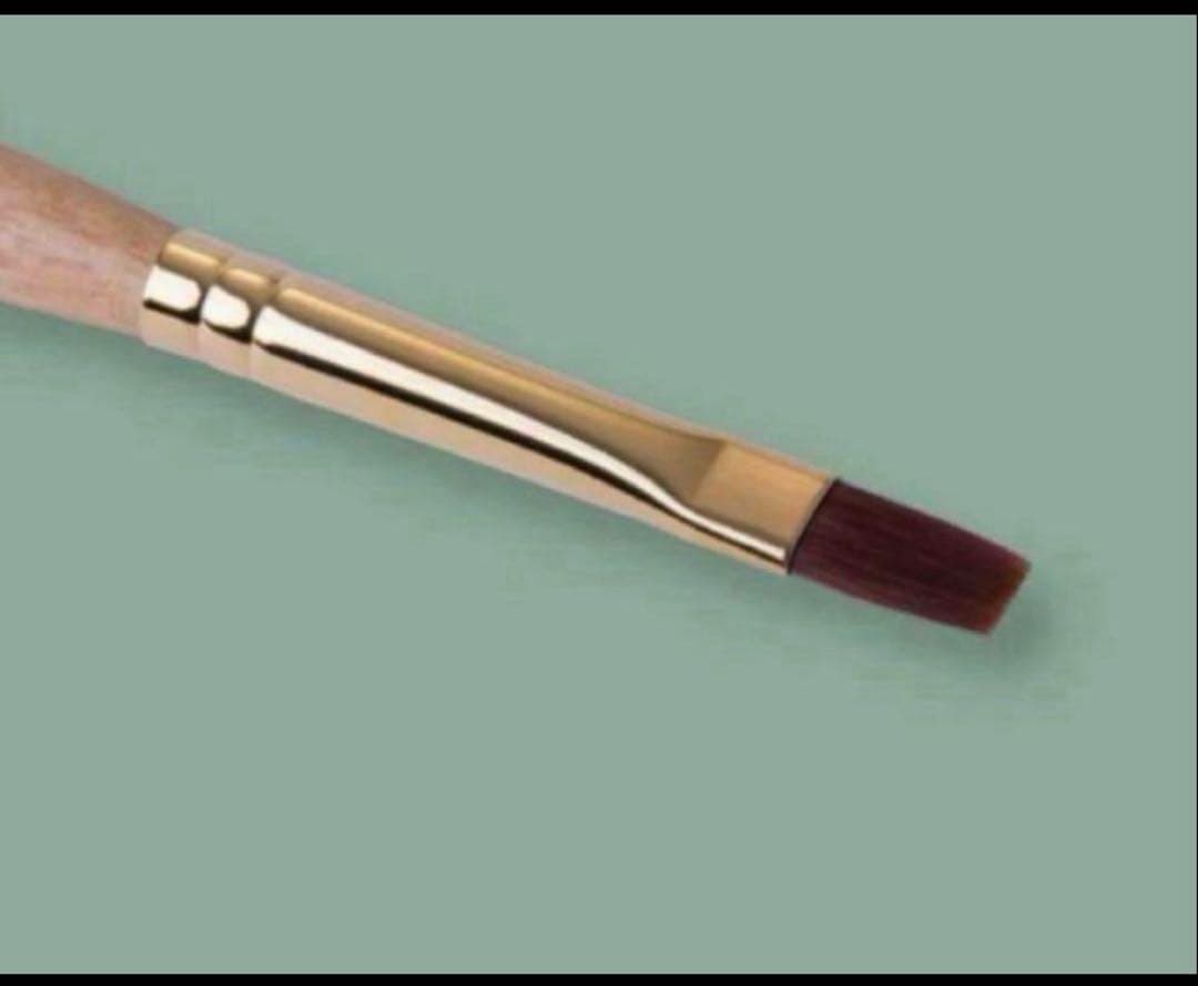 新品 マオネイル まお筆 平筆 5本セット　マオファイル2本付き