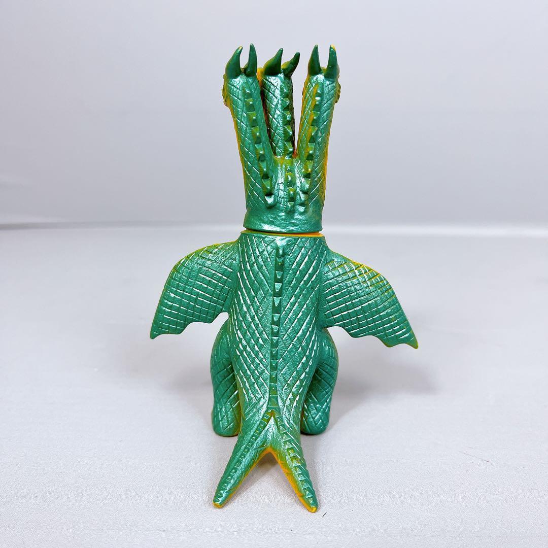 激レアソフビ】当時物 ブルマァク キングギドラ ミドルサイズ ツノ折れ