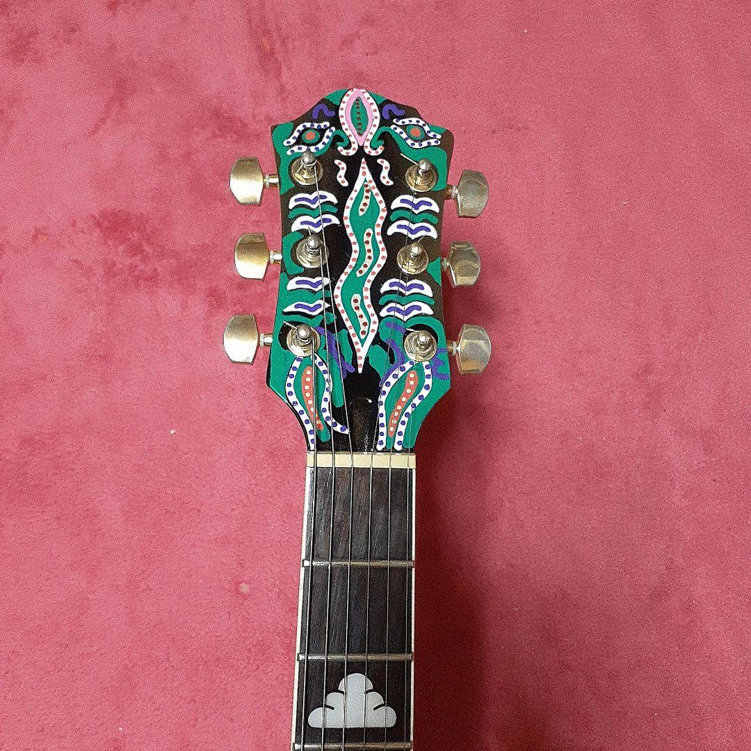 良・美品】hideモデル/MG-480X風。サイケペイント。モッキンバード