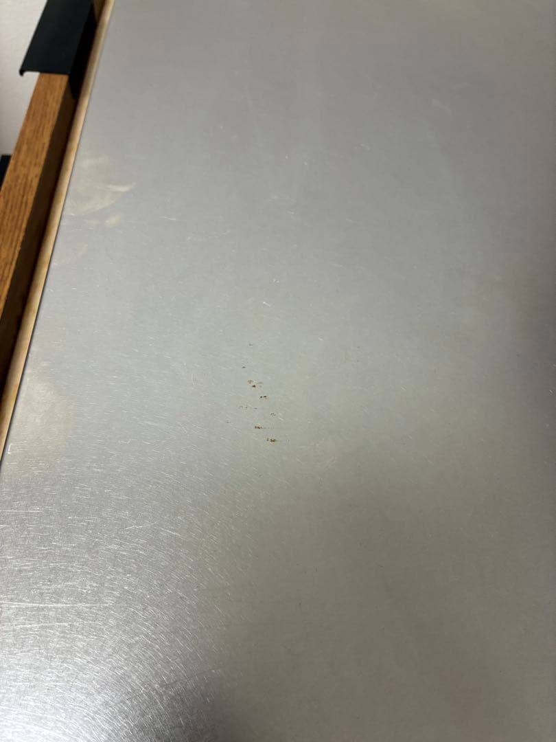 ウニコ　ステンレス天板付き食器棚