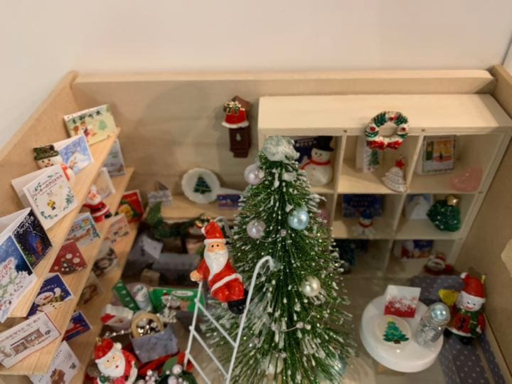 ミニチュアドールハウス  クリスマスリビング　オーダー用
