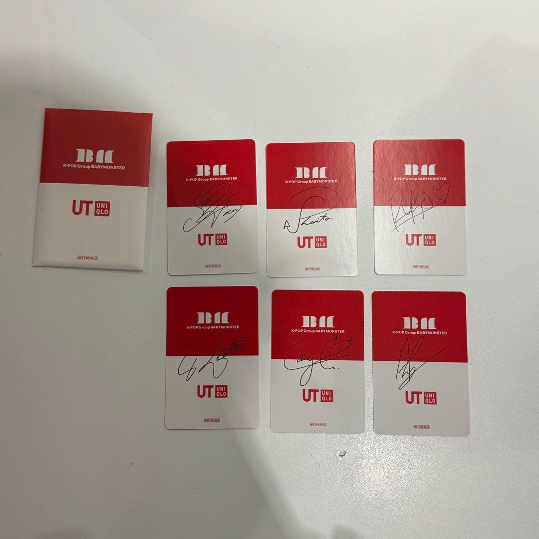Babymonster ユニクロ 香港限定 購入特典 6枚 トレカ ラキドロ - メルカリ