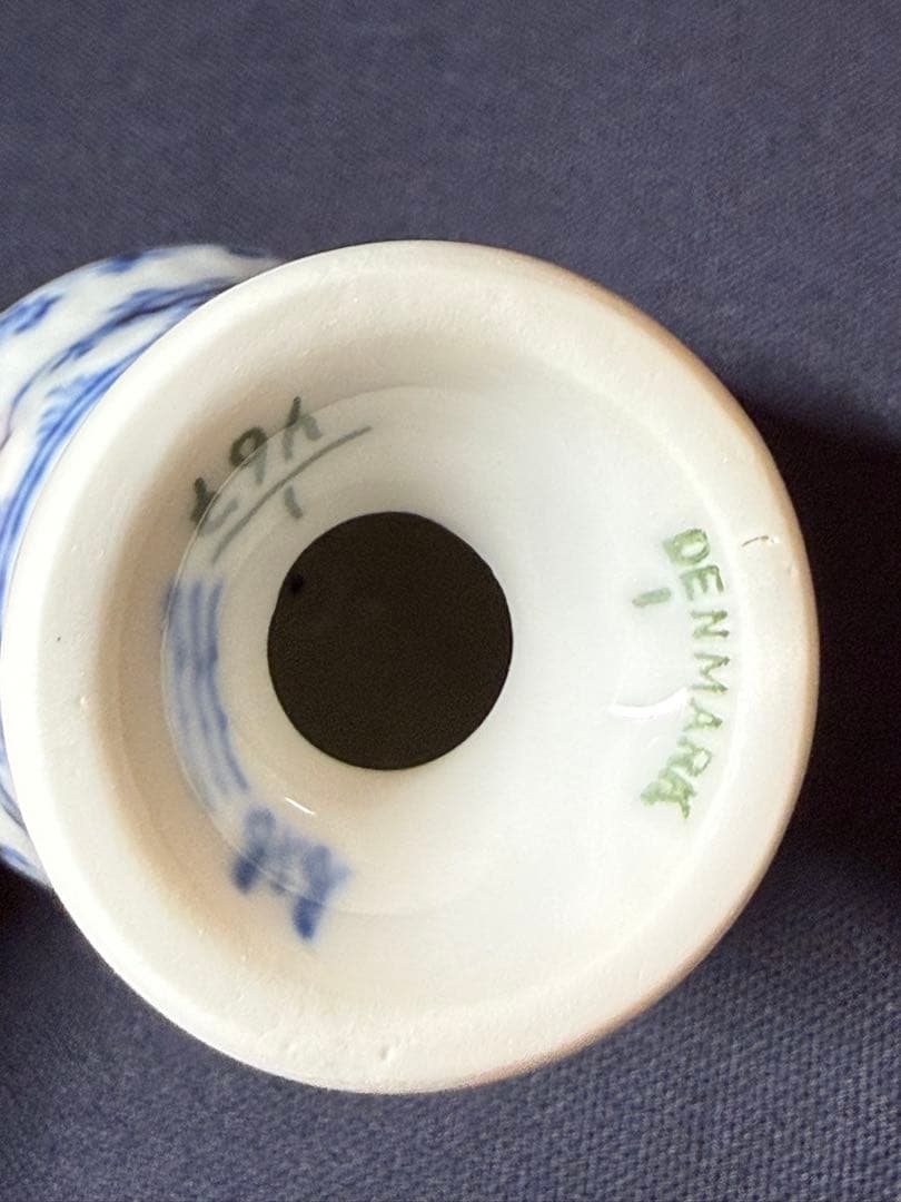 ロイヤルコペンハーゲン ブルーフルーテッド　ソルト＆ペッパー ペア