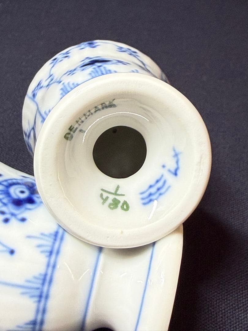 ロイヤルコペンハーゲン ブルーフルーテッド　ソルト＆ペッパー ペア