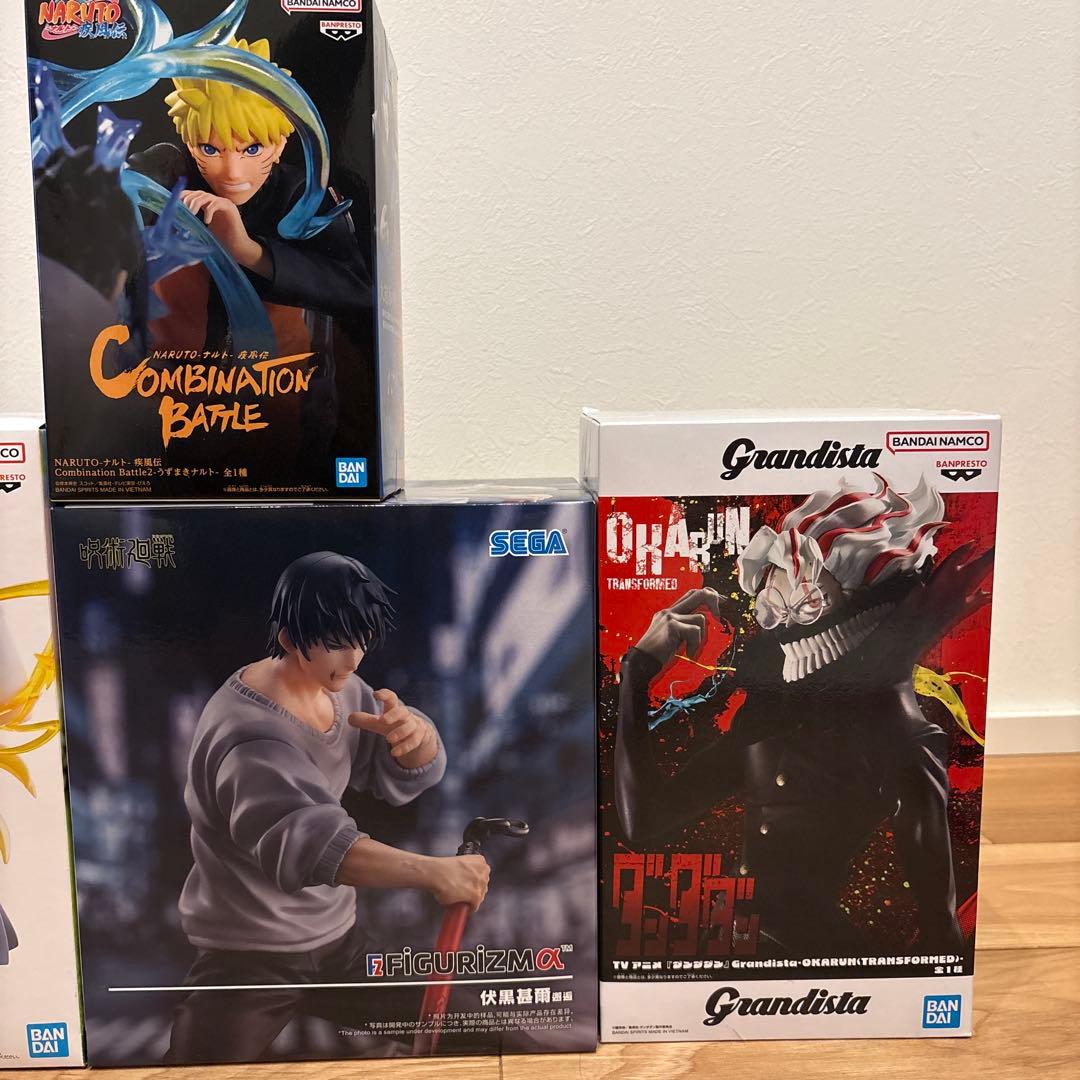 アニメキャラクター フィギュアセット 5セット - メルカリ