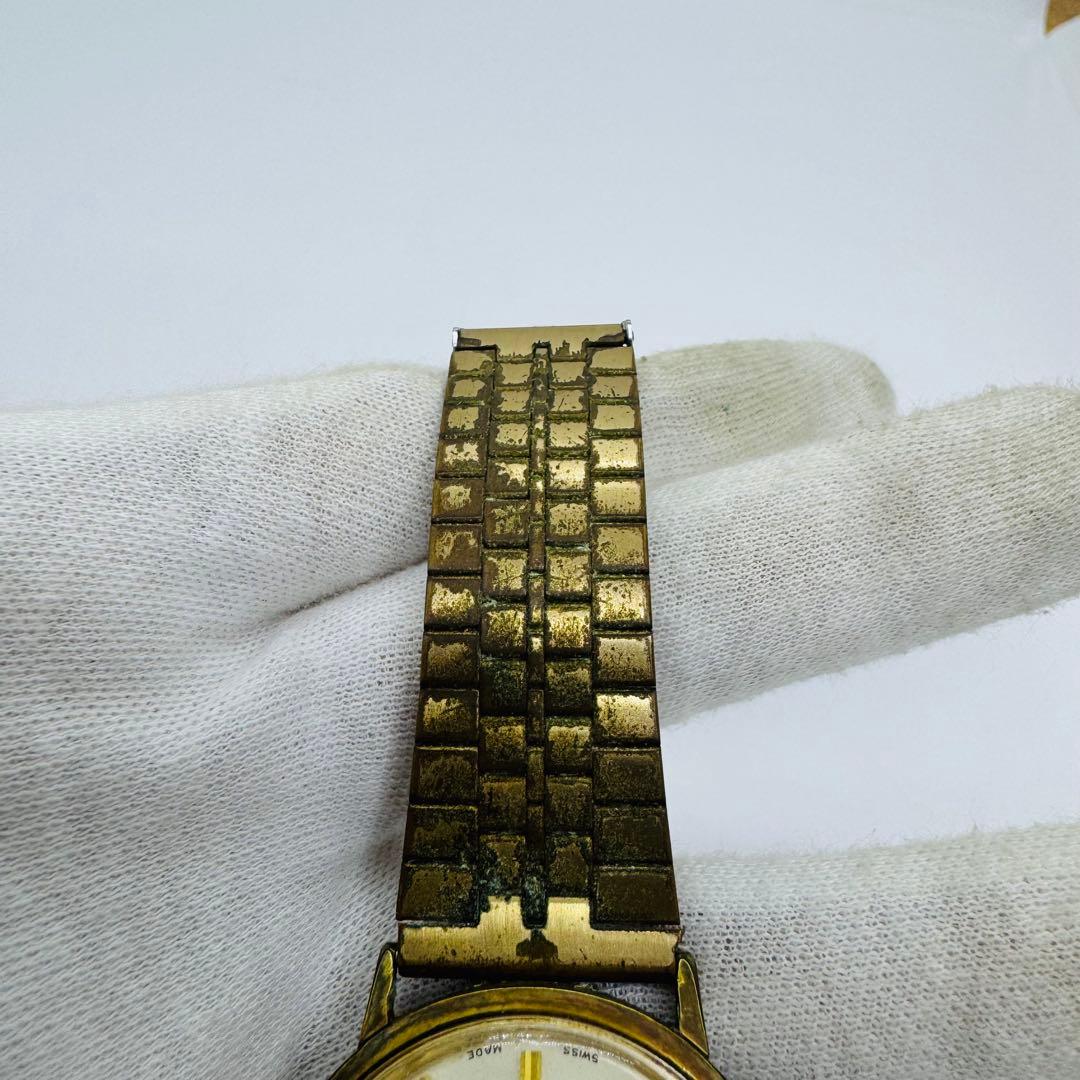 ✨RADO✨ラドー✨デイト✨ゴールド✨30JEWELS✨ゴールド文字盤✨腕時計✨