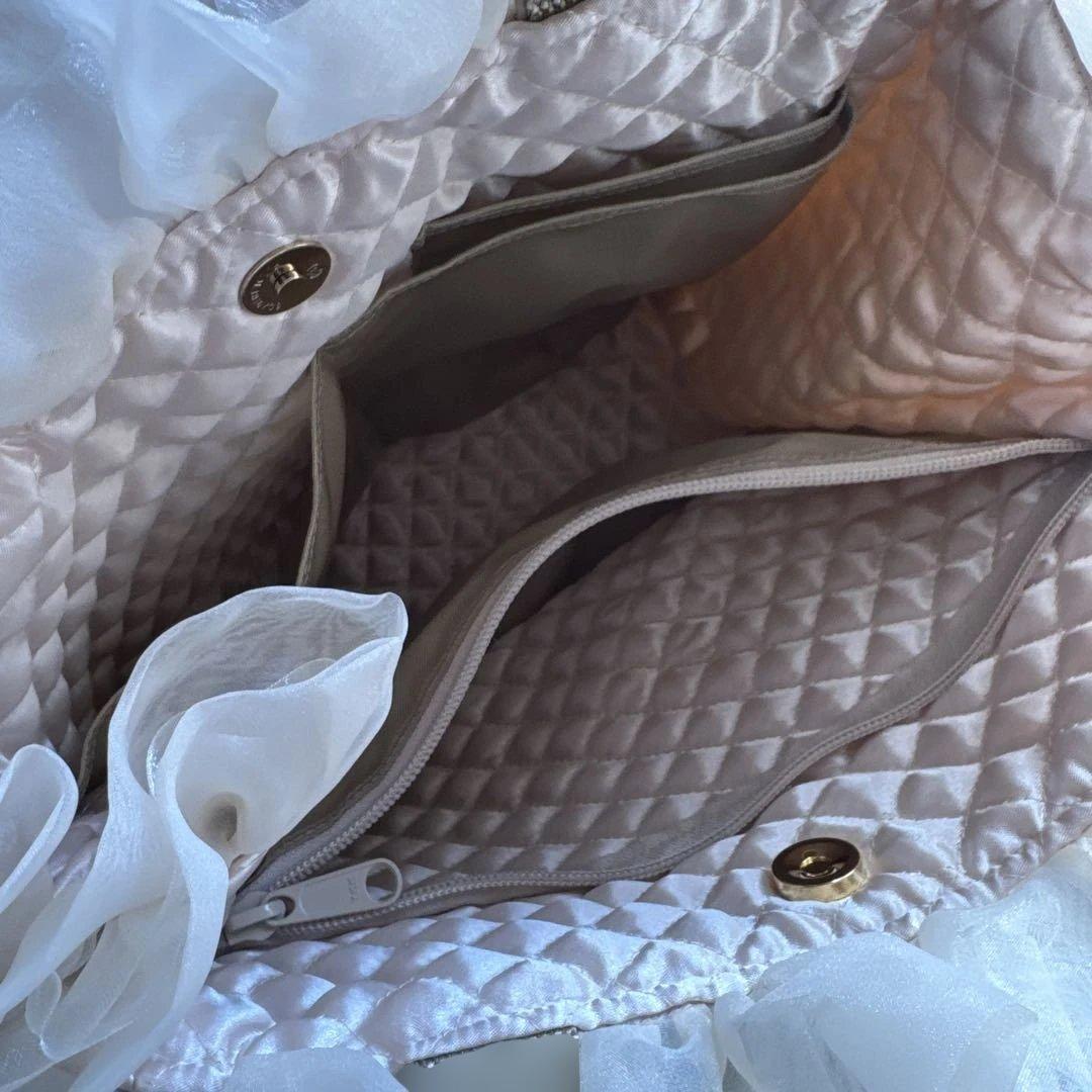 アンティークテイスト　フェイラー　ハンカチで作る　オーダーバッグ　レトロ