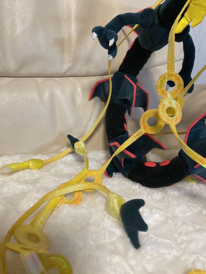 ポケモンセンター限定 黒メガレックウザ ぬいぐるみ レア - メルカリ