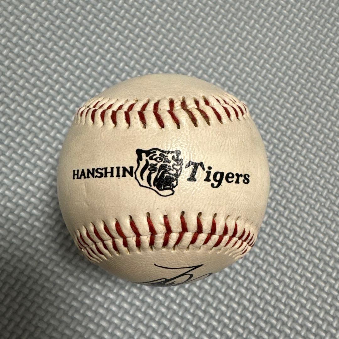 阪神タイガース サインボール 和田豊 背番号6番 - メルカリ