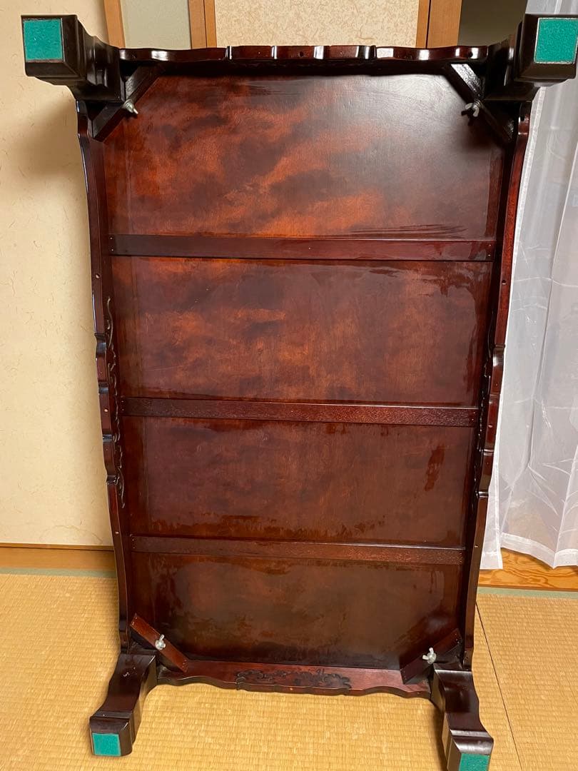 【送料込】昭和レトロ 座卓 木製テーブル　茶色　和室　ヴィンテージ