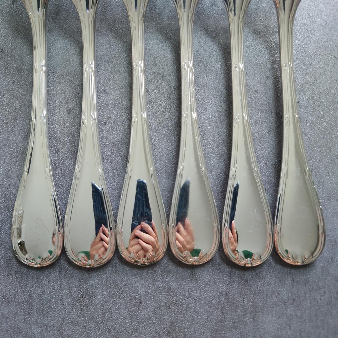 希少 クリストフル リュバン スタンダードフォーク 6点