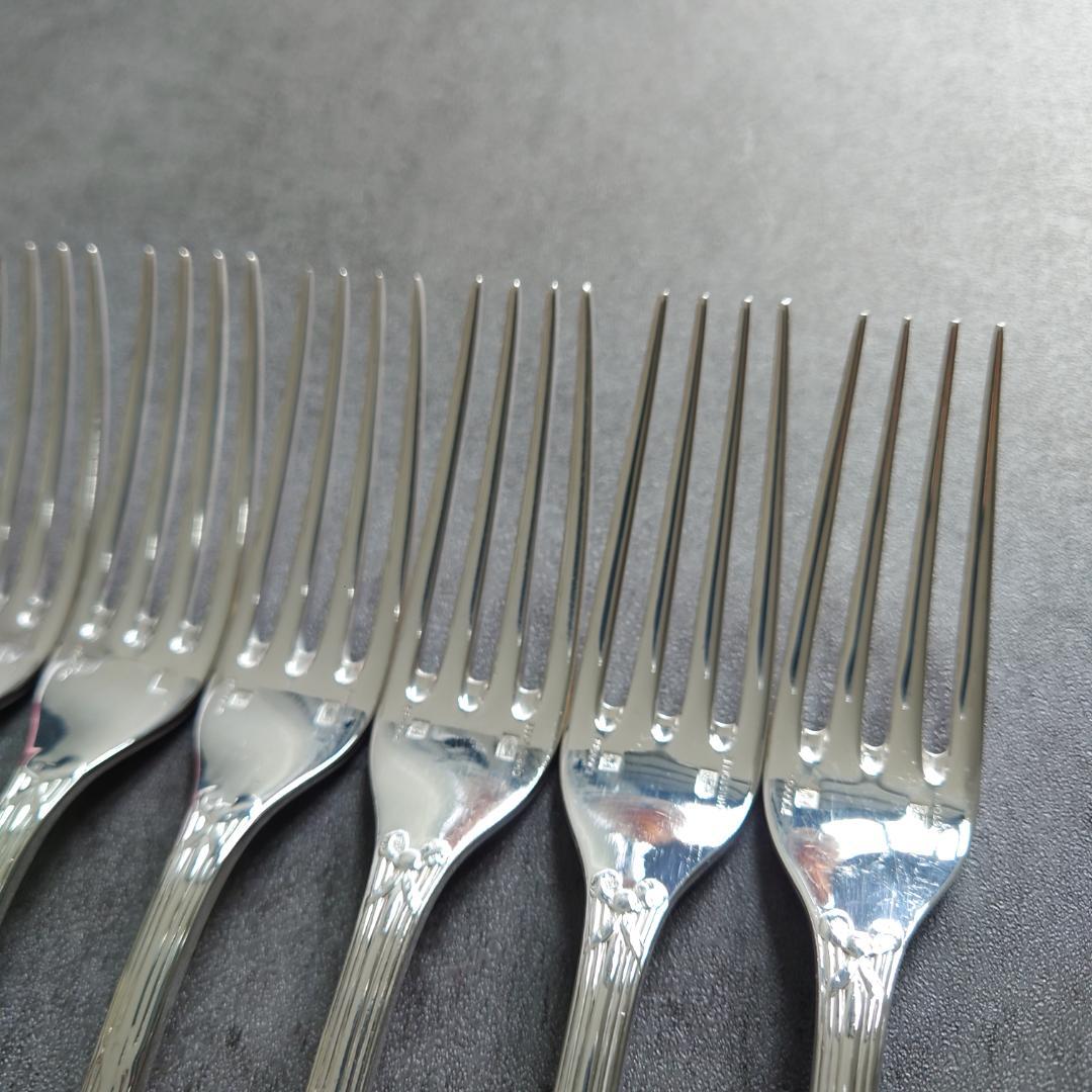 希少 クリストフル リュバン スタンダードフォーク 6点