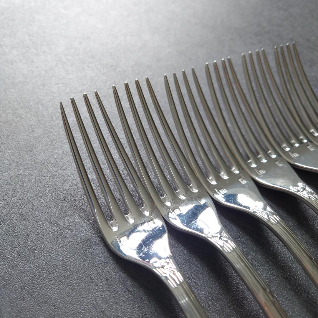 希少 クリストフル リュバン スタンダードフォーク 6点