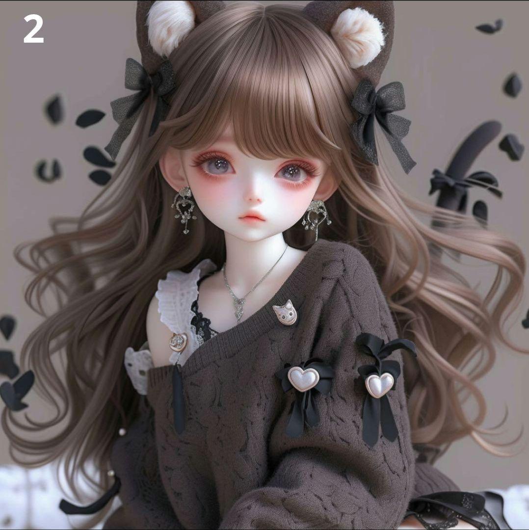 ⭐枚数限定パネル⭐ ②　　女の子パネル生地　♡オーダー受付中♡　ハンドメイド