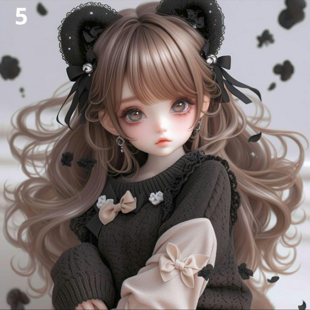 ⭐枚数限定パネル⭐ ②　　女の子パネル生地　♡オーダー受付中♡　ハンドメイド