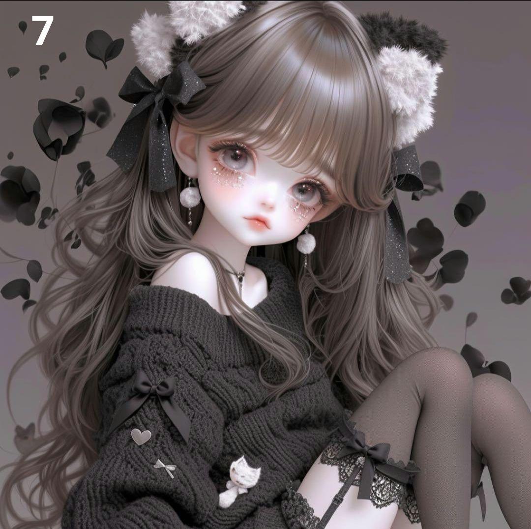 ⭐枚数限定パネル⭐ ②　　女の子パネル生地　♡オーダー受付中♡　ハンドメイド