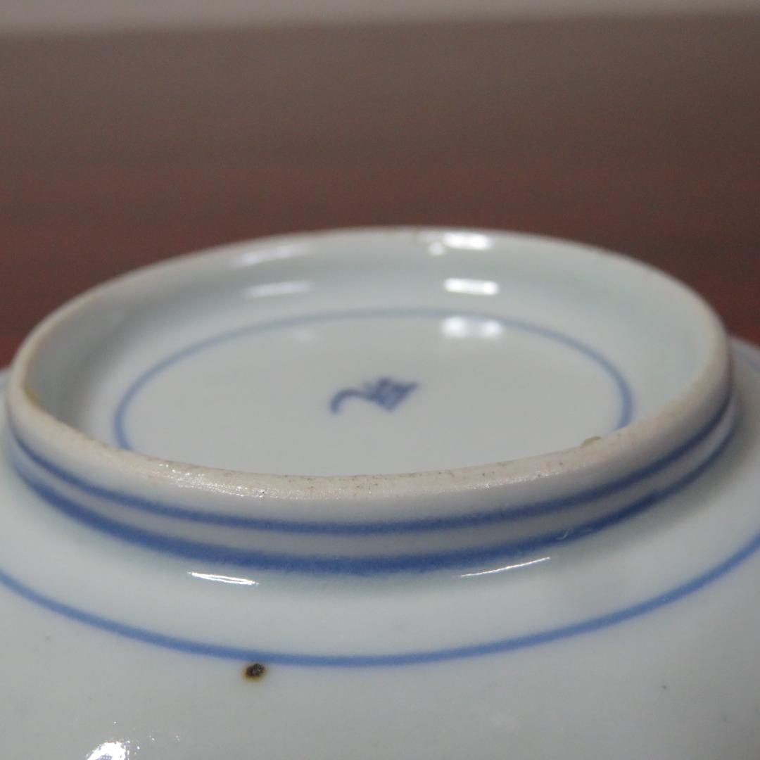 小皿 色絵付 染付 金彩 花弁 唐草 銘 八角皿 5枚 - メルカリ