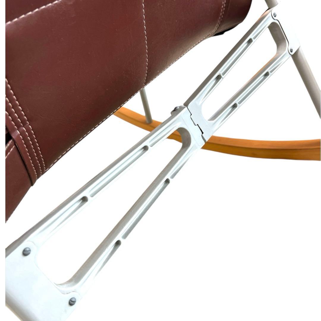 【アンティーク】新居猛 フォールディングロッキングチェア ニーチェア ビンテージ