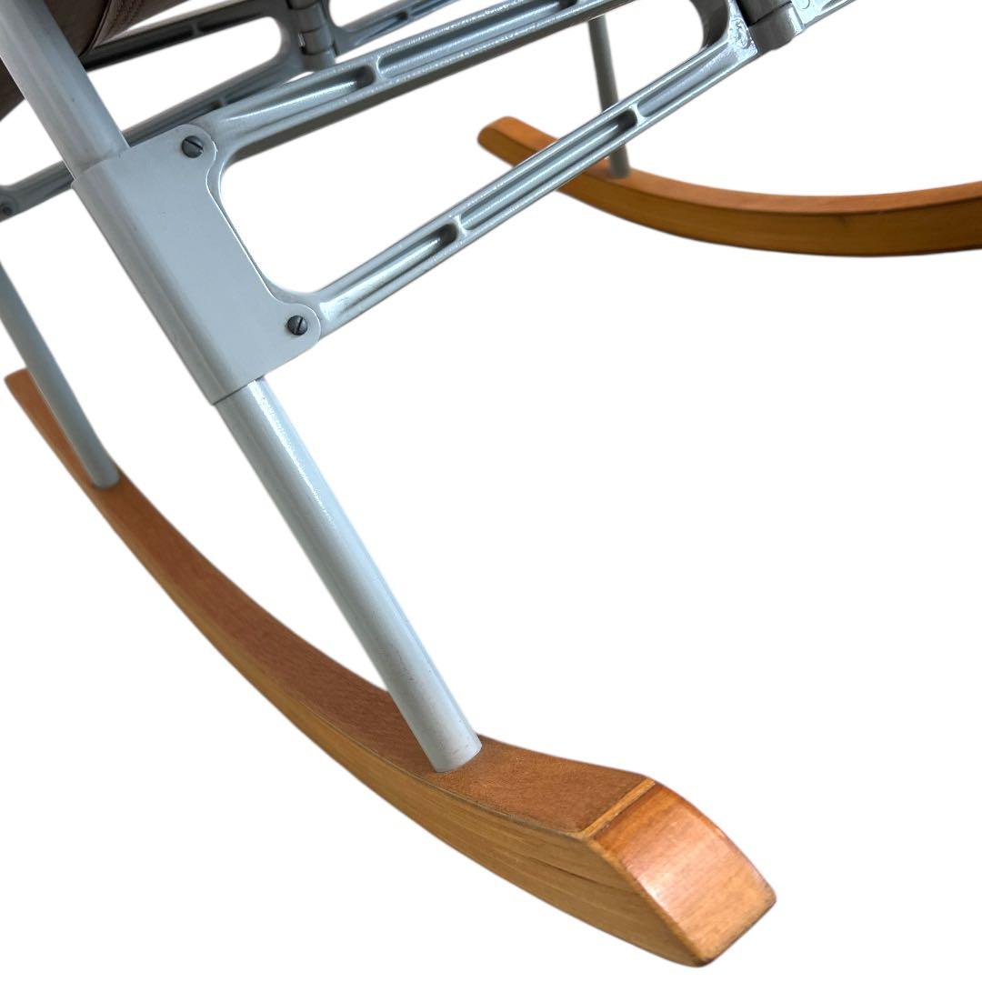 【アンティーク】新居猛 フォールディングロッキングチェア ニーチェア ビンテージ