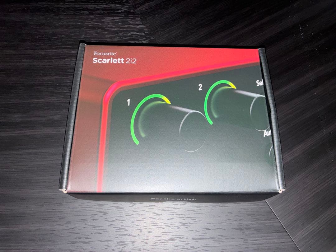 FOCUSRITE Scarlett 2i2 （gen.4） Focusrite SCARLETT2I2-4G Scarlett 2i2 4th Gen Audio Interface