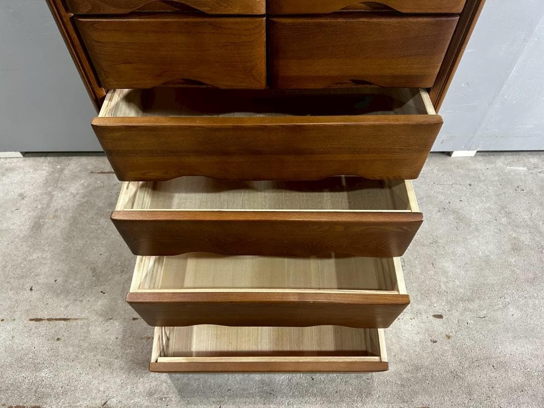 アイクラフト バジル 6段チェスト ハイチェスト チェスト RW748