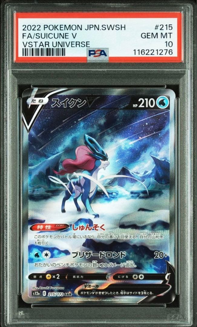 PSA10 連番】エンテイV スイクンV ライコウV SAR【Vユニ】