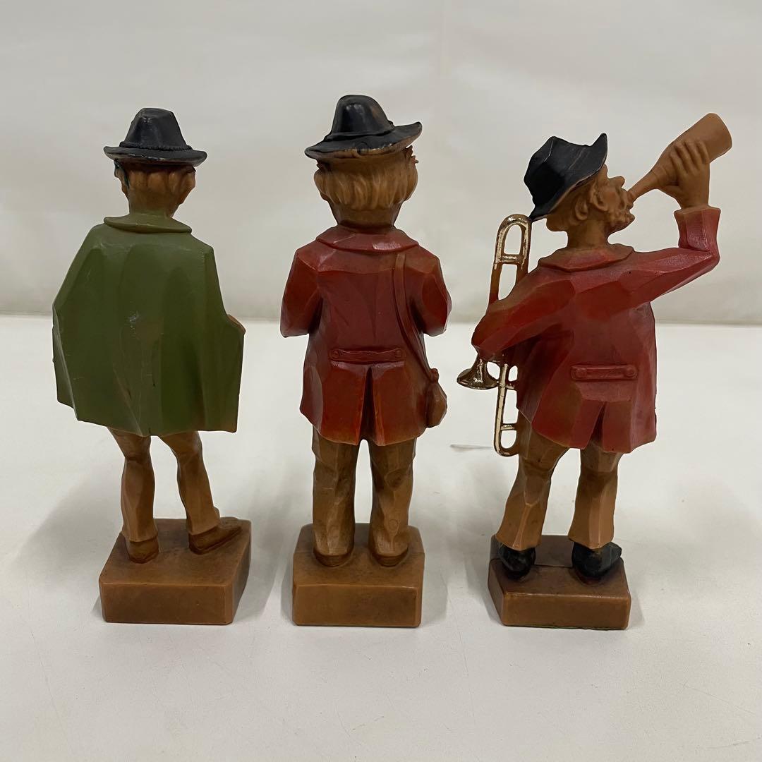 西ドイツ製 木彫り人形 7体セット アンティーク ヴィンテージ - メルカリ