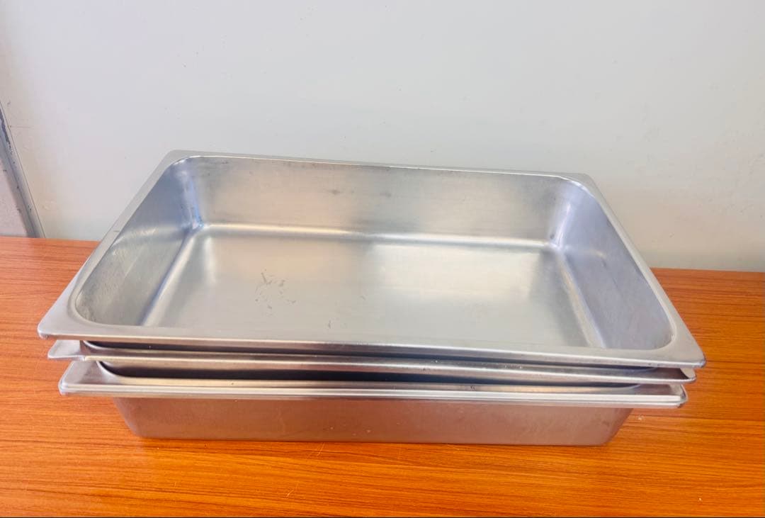 業務用 ステンレスバット 大型 4枚セット 送料込み