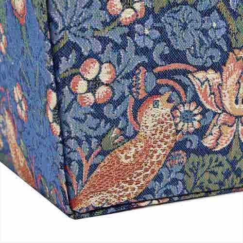 ダストボックス ジェニファーテイラー モリス イチゴ泥棒 ゴミ箱 33097DB